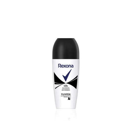 Rexona Women Roll-On Invisible Black + White Clothes 50 ml