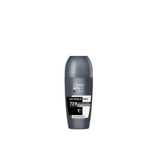 Dove Men Care Roll-On Invisible Dry 72H 50 ml — embalagem
