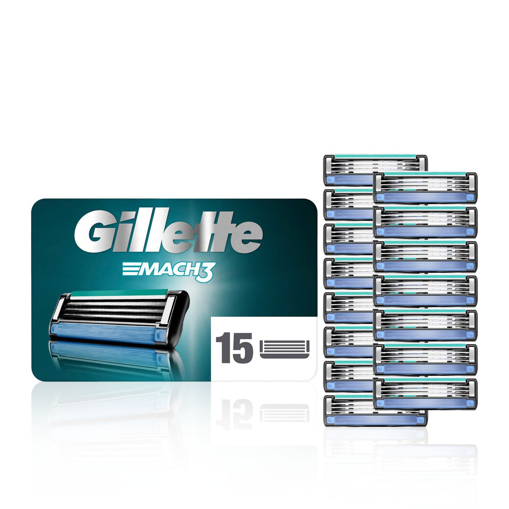 Gillette Mach3 Recargas 15 un