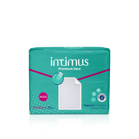 Intimus Resguardos Protectores Premium Care Maxi 60 x 90 cm 20 un