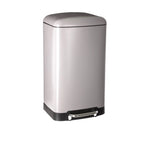 Home Kool Home HKH Balde do Lixo Metal Bege Ariane com Pedal 30 L — embalagem