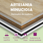 HKH Mesa de Centro Aglomerado - Branco