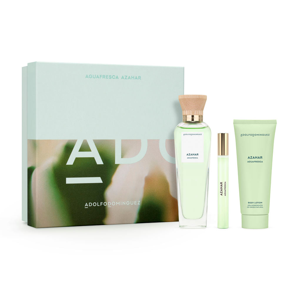 Adolfo Dominguez Agua Fresca de Azahar Coffret 3 un