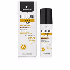 Heliocare Protetor Solar Heliocare 360° Cor com Cor Gel Oil-Free SPF50+ #bronze Intenso 50ml