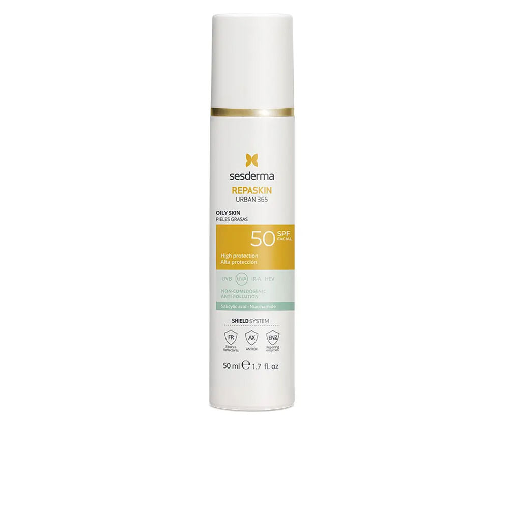 Sesderma Fotoprotetor Repaskin Urban 365 para Pele Oleosa SPF50 50ml