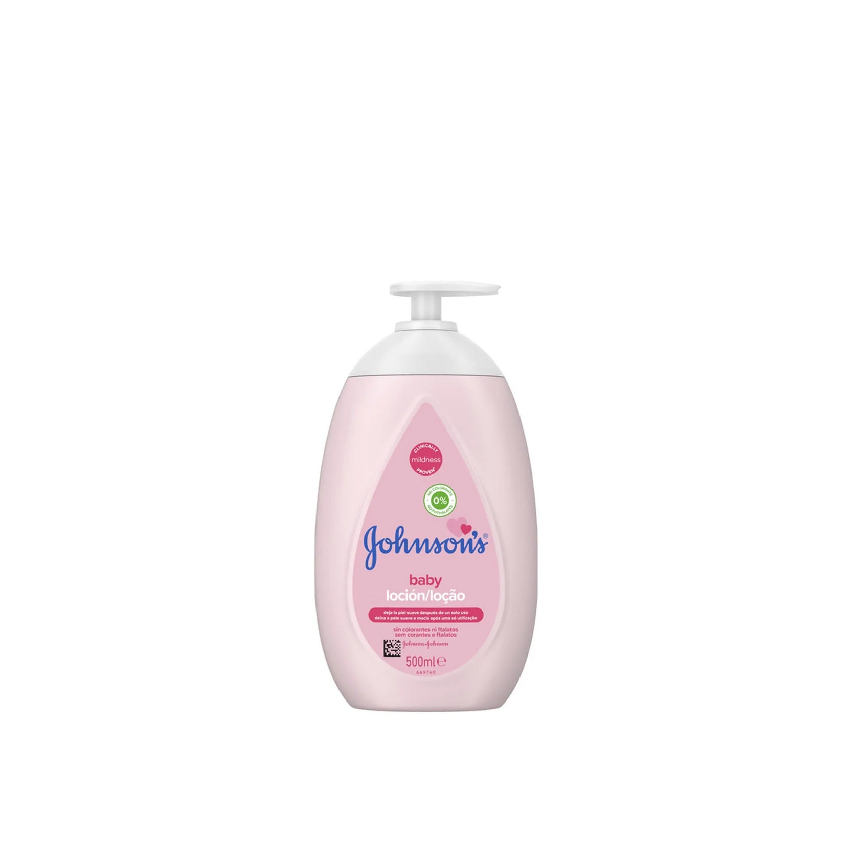 Johnson's Baby Loção para Bebé Rosa 500 ml