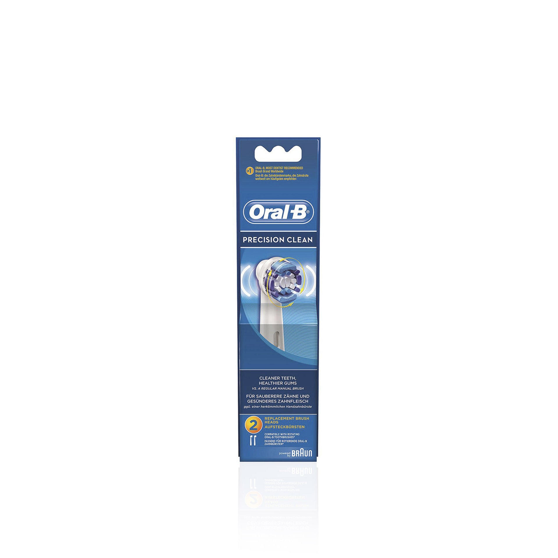 Oral-B Precision Clean Cepillo Eléctrico Recambio 2 uds - Pack 2 x 2 uds