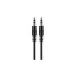 Techancy Cable Adaptador Audio 3.5 MM Estéreo 1 M Negro