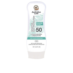 Australian Gold Sensitive Sun Protection SPF50 Water Resistant Lotion 237ml