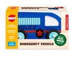 Juguete Vehículo Emergencia Madera