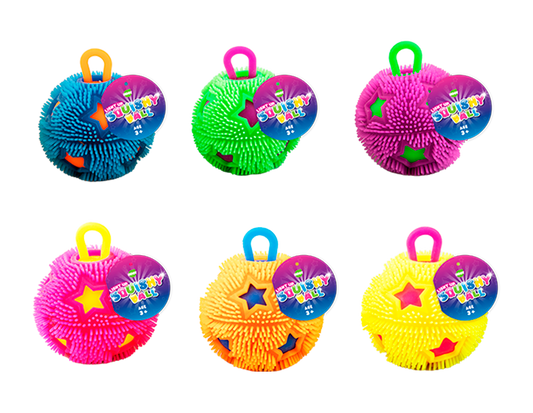 Bola Squeezy com Luz