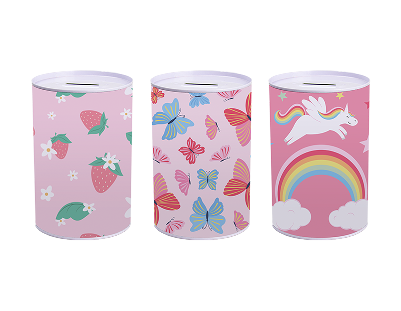 Mealheiro Metal Menina