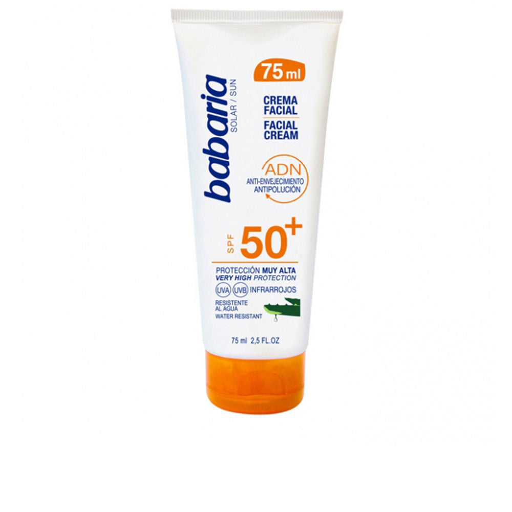 Babaria Protetor Solar Facial Solar DNA Aloe Vera SPF50+ 75ml