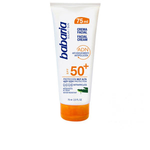 Babaria Protetor Solar Facial Solar DNA Aloe Vera SPF50+ 75ml