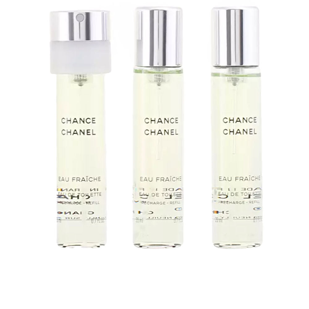 Chanel Chance Fraîche Eau de Toilette Vaporizador Twist & Spray Refills 3 x 20 ml