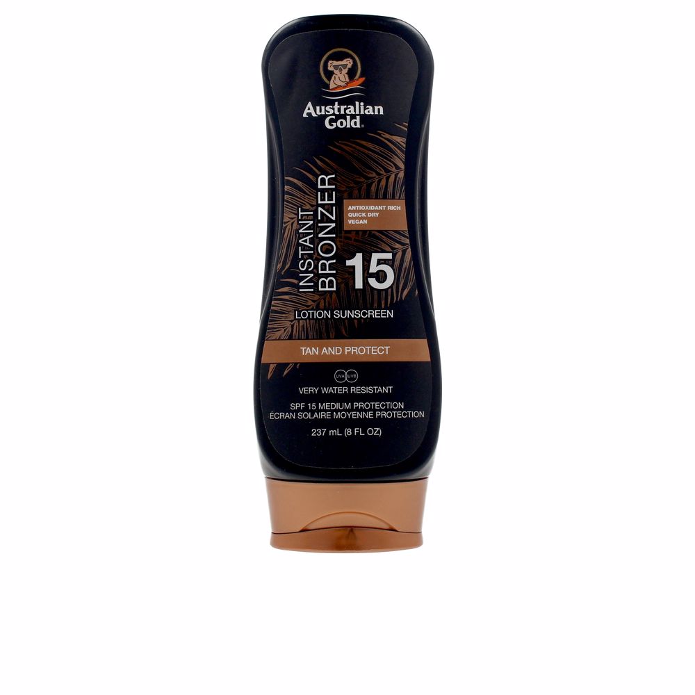 Australian Gold Sunscreen SPF15 Lotion With Bronzer 237ml