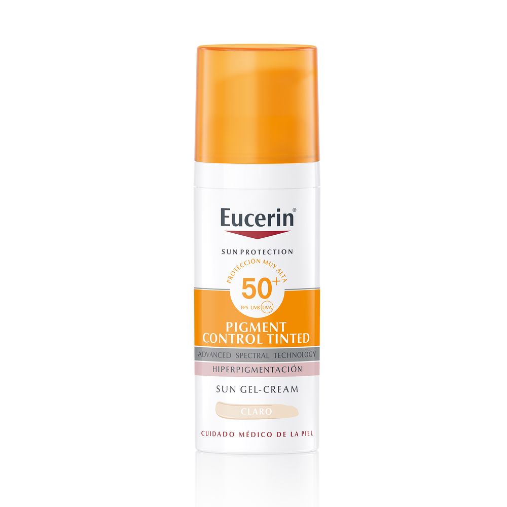 Eucerin Proteção Solar Gel-Creme Controle de Pigmento Cor SPF50+ #light 50ml
