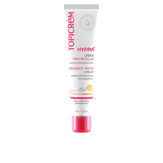 Topicrem Hydra+ Creme Colorido SPF50 #médio 40ml
