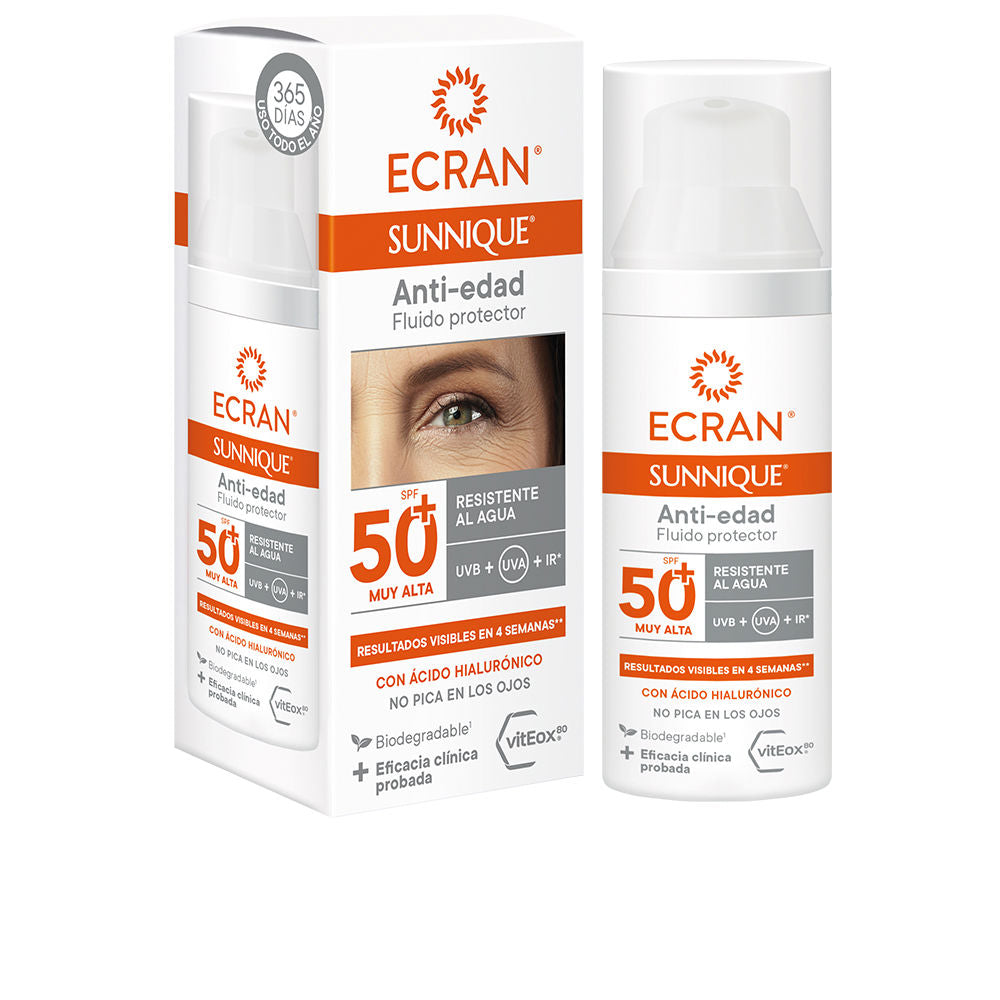 Ecran Sunnique Antienvelhecimento Facial SPF50+ 50ml