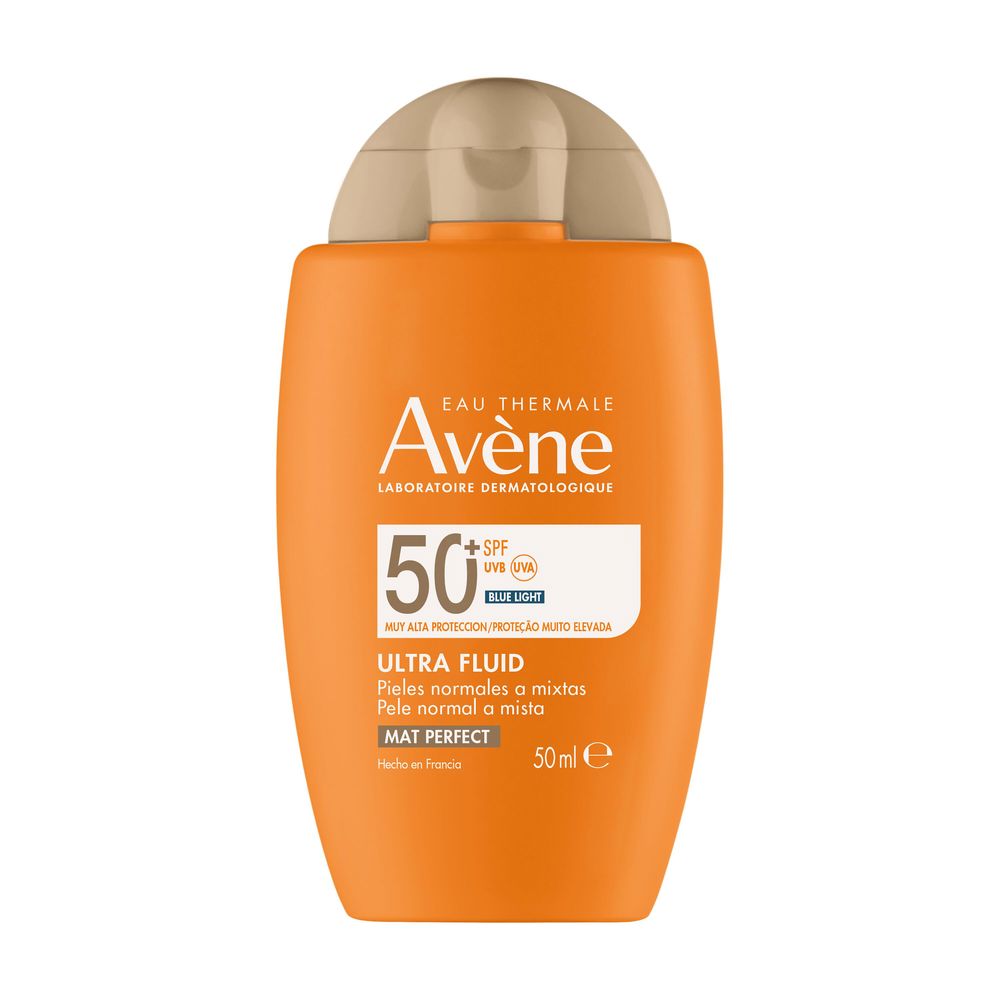 Avène Solaire Ultra Fluido Mat Perfect Protetor Solar Facial Universal SPF50 50ml