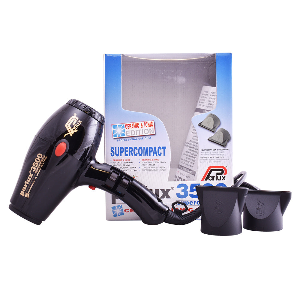 Parlux 3500 Supercompact Secador De Cabelo - Preto