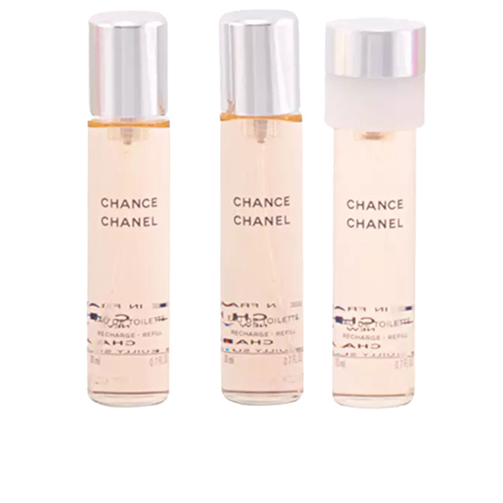 Chanel Chance Eau de Toilette Vaporizador Twist & Spray Recambios 3 x 20 ml