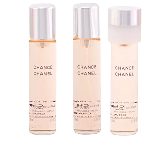 Chanel Chance Eau de Toilette Vaporizador Twist & Spray Recambios 3 x 20 ml