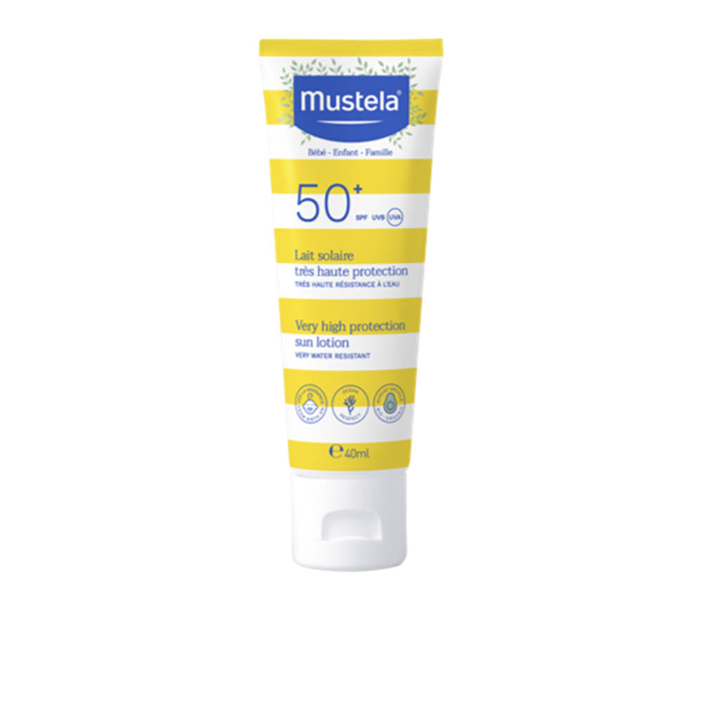 Mustela Bebé-Child Sun Leite Solar de Proteção Muito Alta SPF50+ 40ml