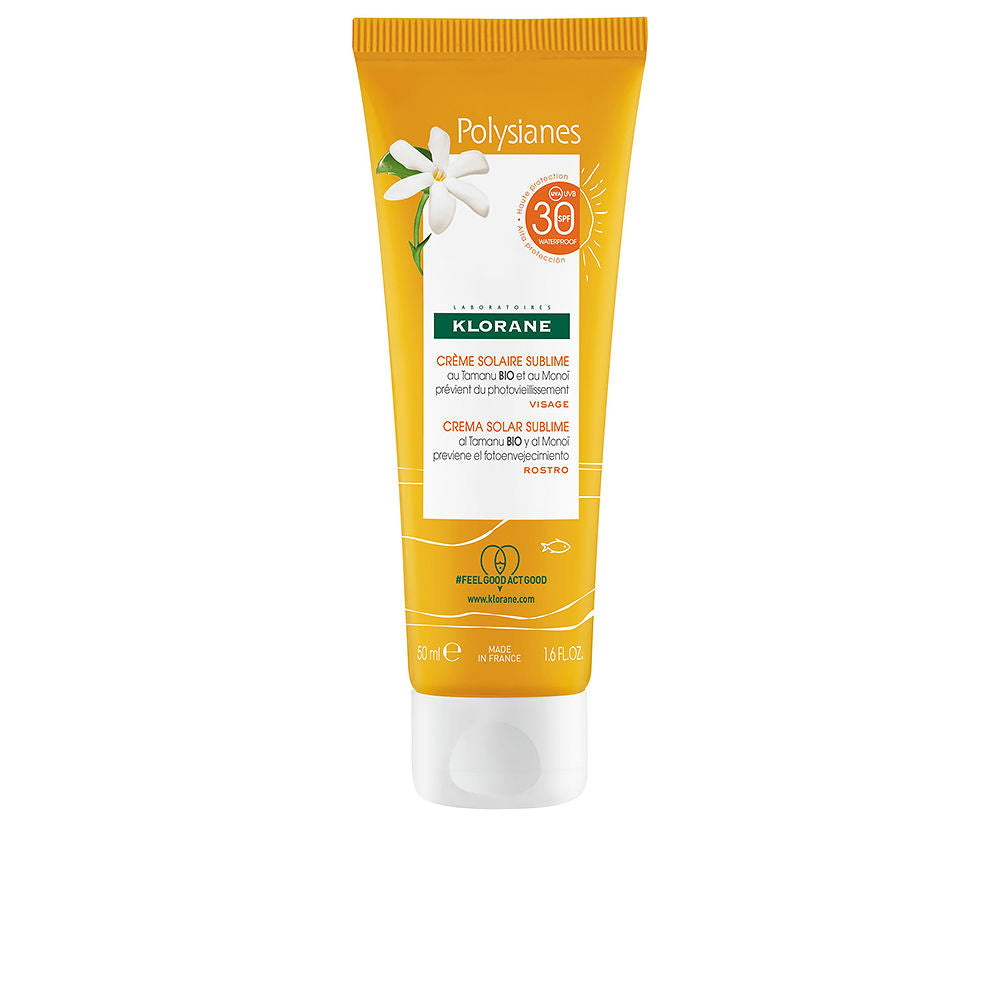 Klorane Polysianes Monoï Y Tamanu Bio Creme Solar Sublime SPF30 50ml