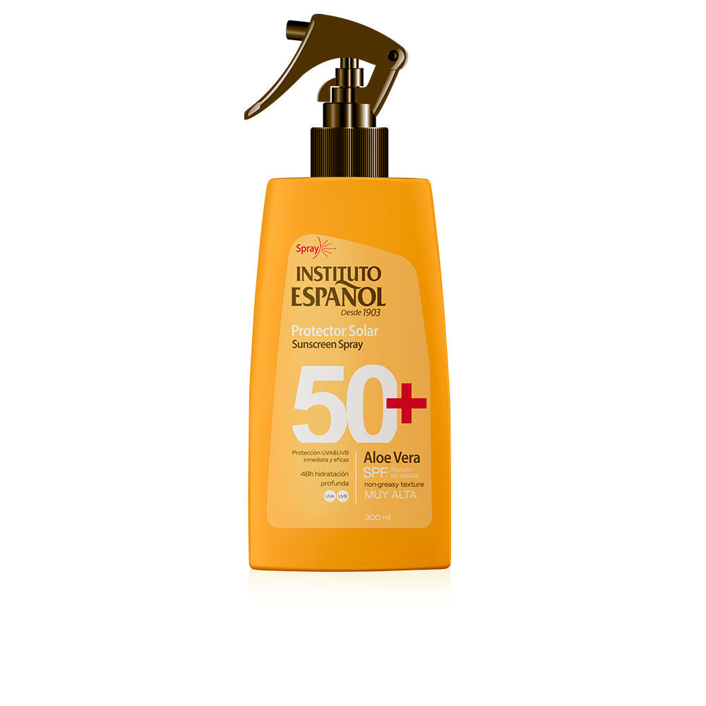 Instituto Español Spray de Proteção Solar com Aloe Vera SPF50+ 300ml