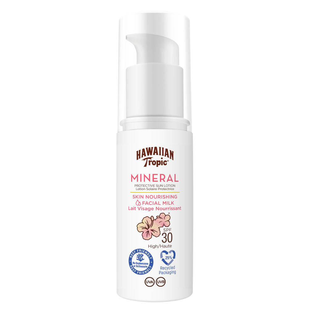 Hawaiian Tropic Mineral Facial Protective Milk SPF30 50ml
