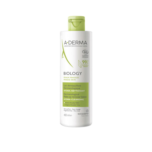 A-Derma Biology Makeup Remover Loção Hydra-Cleansing 400ml