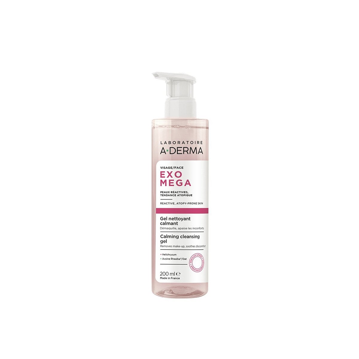 A-Derma Exomega Gel de Limpeza Calmante 200ml