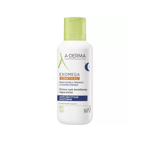 A-Derma Exomega Control Creme Emoliente Reparador de Noite 400ml