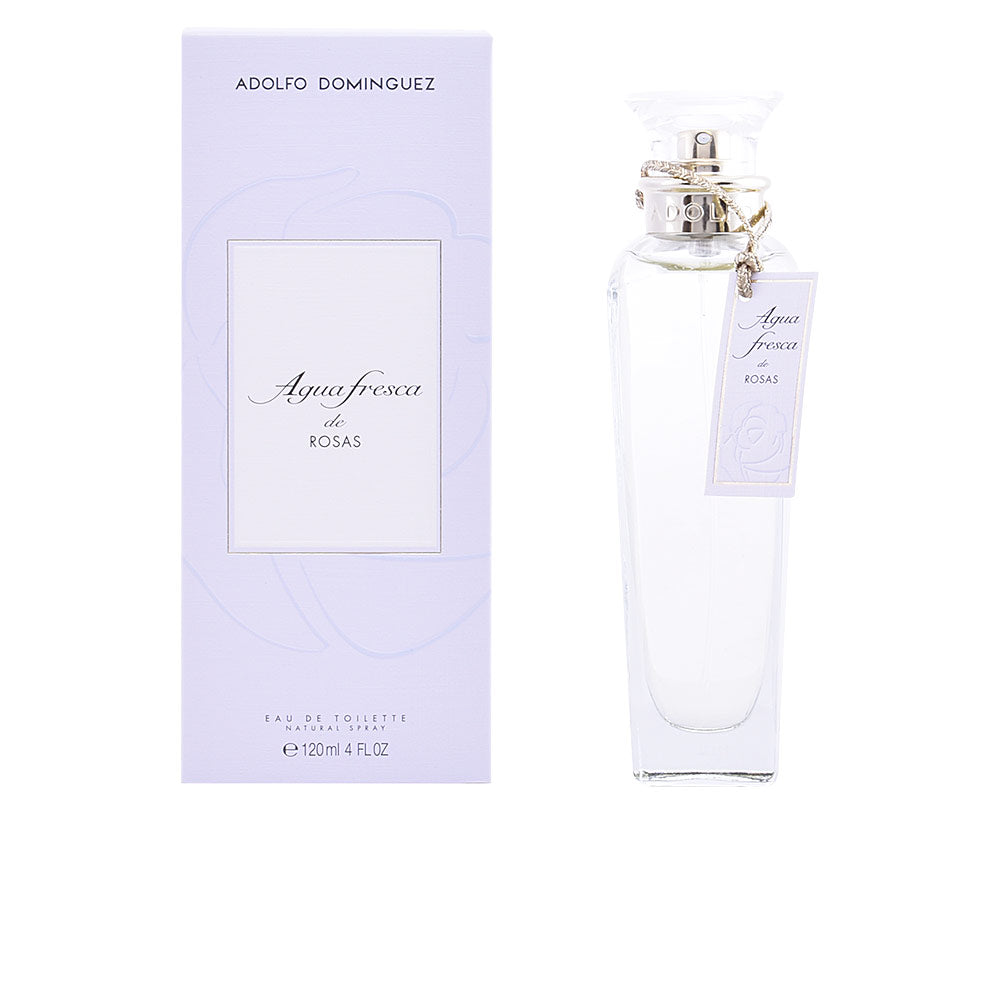 Adolfo Dominguez Agua Fresca de Rosas Eau de Toilette Vaporizador 120 ml