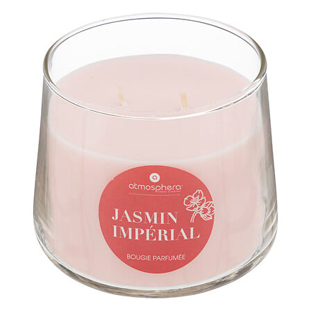 HKH Vela Perfumada Jasmin Impérial Copo Vidro