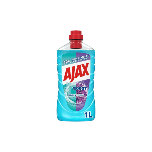 Ajax Boost Lava Tudo Vinagre Lavanda 1 L