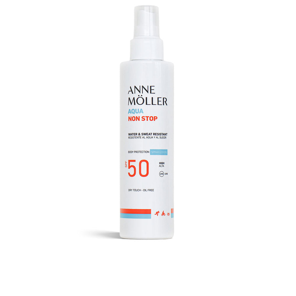 Anne Möller Aqua Non Stop Spray Resistente À Água e ao Suor SPF50+ 175ml