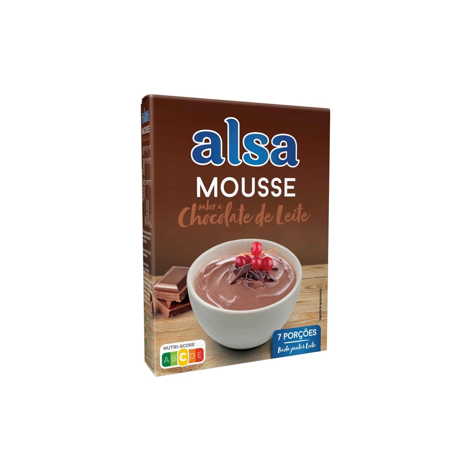 Alsa Mousse de Chocolate de Leite 132 gr
