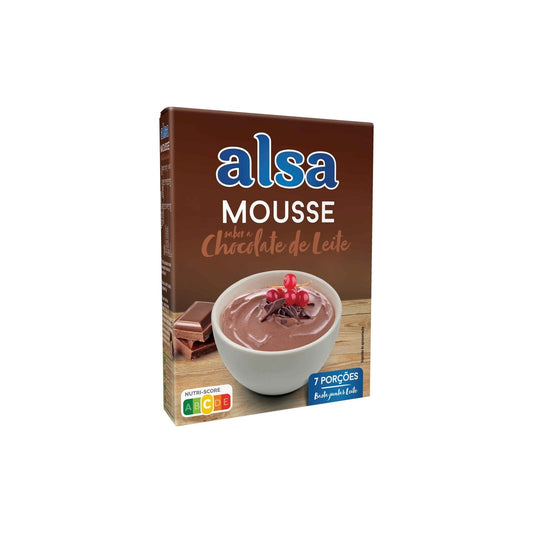 Alsa Mousse de Chocolate de Leite 132 gr