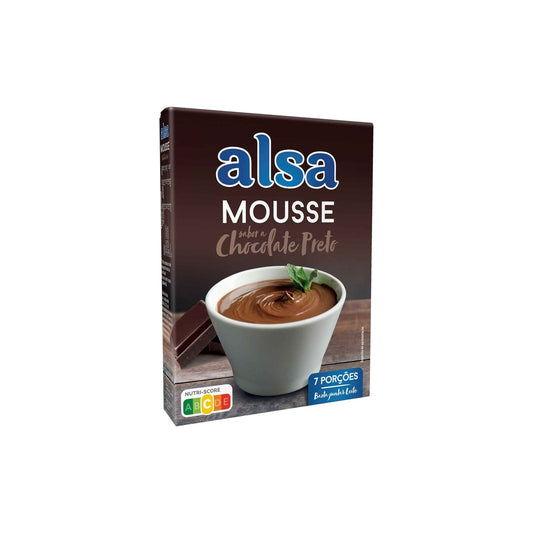 Alsa Mousse de Chocolate Negro 125 gr