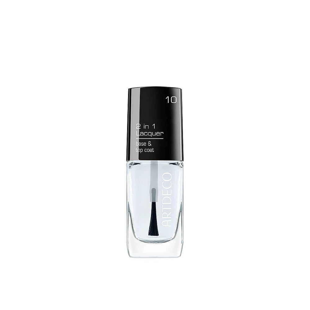 Artdeco 2-in-1 Lacquer Base & Top Coat 10 Ml Protects Nails, Prevents Chipping, And Dries Quickly