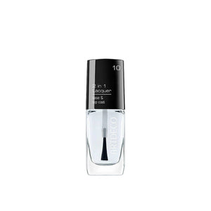 Artdeco 2-in-1 Lacquer Base & Top Coat 10 Ml Protects Nails, Prevents Chipping, And Dries Quickly