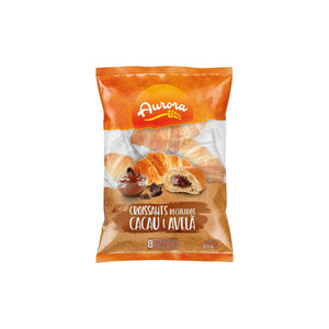 Aurora Croissants com Recheio de Cacau e Avelã 240 gr (8 x 30 gr)