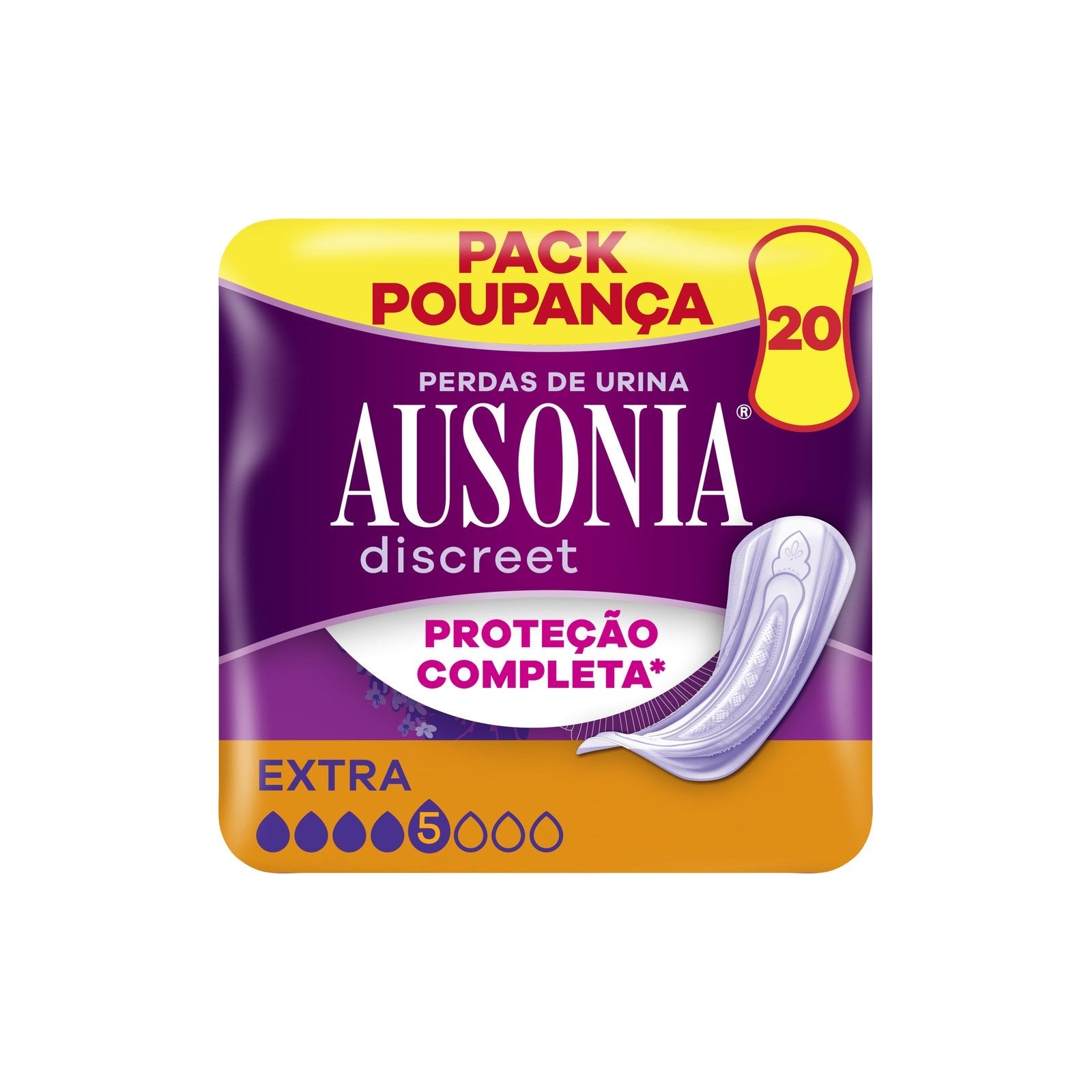 Ausonia Discreet Pensos Incontinência Extra 20 un