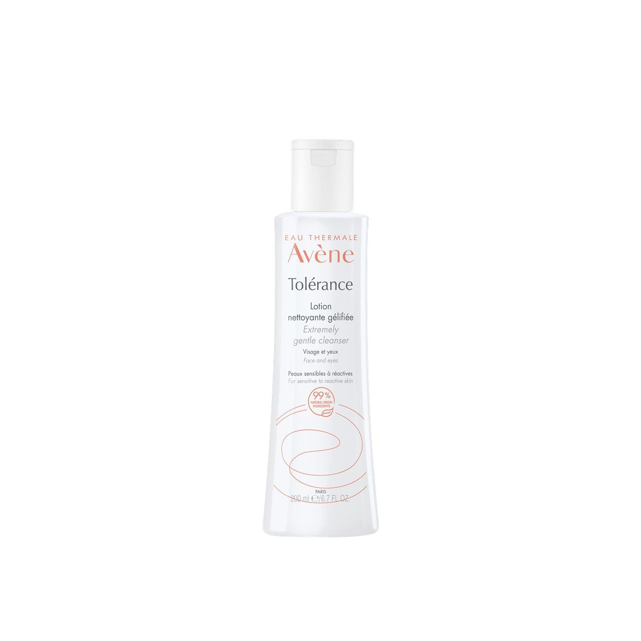 Avène Tolerance Gel Cleansing Loção Sensitive And Reactive Skin 200ml