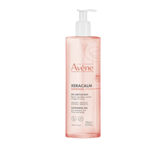 Avène XeraCalm Nutrition gel de limpeza 750ml