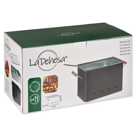 La Dehesa Barbecue Portátil Rectangular con Asa