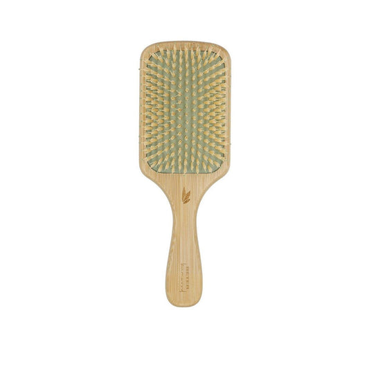 Beter Bamboo Paddle Cushion Brush Anti-Tangle Pins &amp; Nylon Bristles M/L/XL