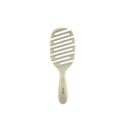 Beter Natural Fiber Flexible Vent Brush Anti-Tangle Bristles Beige